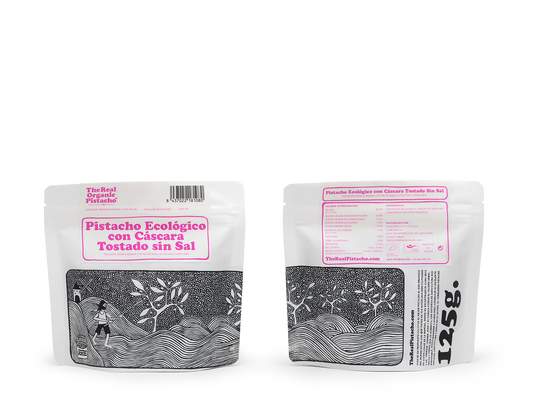 Pistacho Ecológico con Cáscara Tostado sin Sal